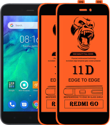 PEPHONE Edge To Edge Tempered Glass for REDMI GO(Pack of 1)