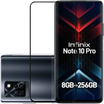 SPRITZEN Edge To Edge Tempered Glass for Infinix Note 10 Pro, Infinix Note 10(Pack of 1)