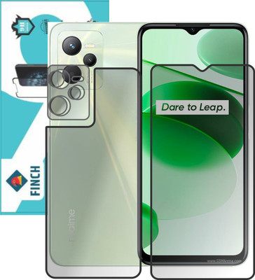 FINCH Front and Back Screen Guard for Realme C35(Pack of 3)