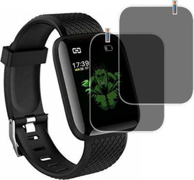 QZXCEON Screen Guard for TECHEL 51_BLUETOOTH SMARTWATCH SCREEN GUARD(Pack of 2)