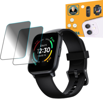KANCHA Screen Guard for Realme TechLife Watch S100(Pack of 2)