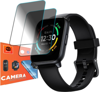 Olonga Screen Guard for Realme TechLife Watch S100(Pack of 2)