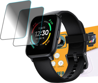 KANCHA Screen Guard for Realme TechLife Watch S100(Pack of 2)