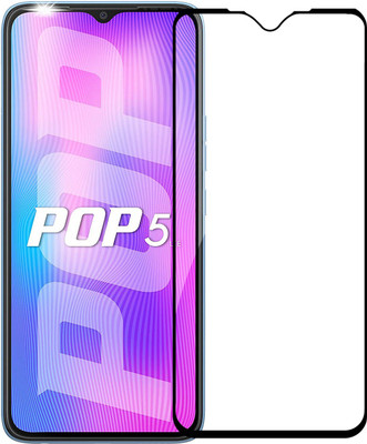 Karpine Tempered Glass Guard for Tecno Pop 5 LTE(Pack of 1)