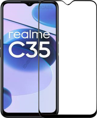 DSCASE Tempered Glass Guard for realme C35, Realme C35(Pack of 1)