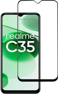 BRENZZ Tempered Glass Guard for realme C35(Pack of 1)