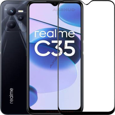 BRENZZ Tempered Glass Guard for realme C35(Pack of 1)