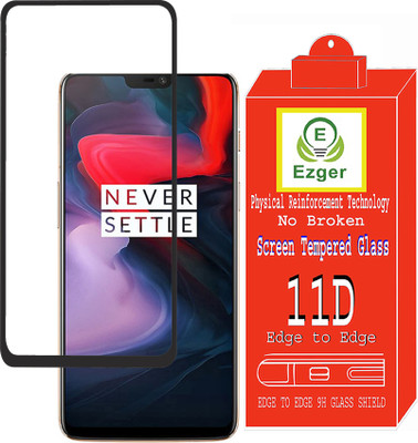 EZGER Tempered Glass Guard for OnePlus 6(Pack of 1)