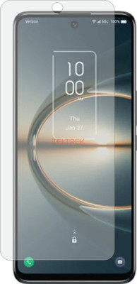 TELTREK Tempered Glass Guard for TCL 30 V 5G (Flexible Shatterproof)(Pack of 1)