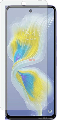 TELTREK Tempered Glass Guard for TECNO CAMON 18T (Flexible Shatterproof)(Pack of 1)