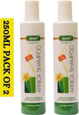 SUNNY Arnica Shampoo With Extra Conditioners 250Ml (Pack of 2)(500 ml)