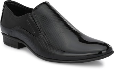 PROVOGUE PRNDN1306 Lightweight Comfort Summer Trendy Premium Stylish Slip On For Men(Black)