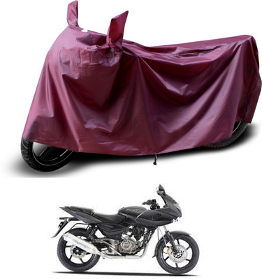 PAGORA Waterproof Two Wheeler Cover for Bajaj(Pulsar 220 DTS-i, Maroon)