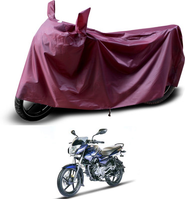 PAGORA Waterproof Two Wheeler Cover for Bajaj(Pulsar 135 LS DTS-i, Maroon)