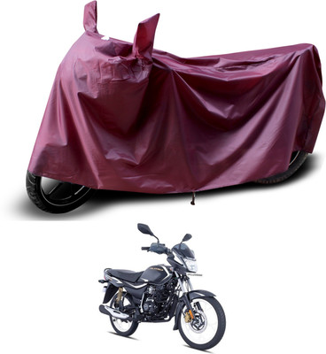 PAGORA Waterproof Two Wheeler Cover for Bajaj(Platina 110, Maroon)
