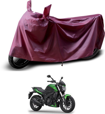 PAGORA Waterproof Two Wheeler Cover for Bajaj(Dominar 400, Maroon)