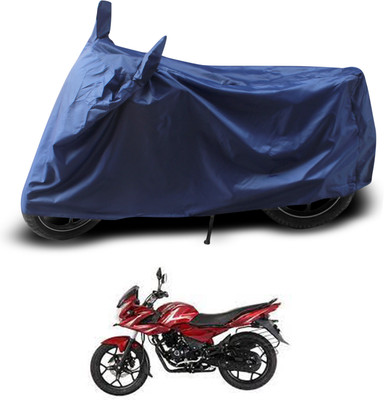 PAGORA Two Wheeler Cover for Bajaj(Discover 150 f, Blue)