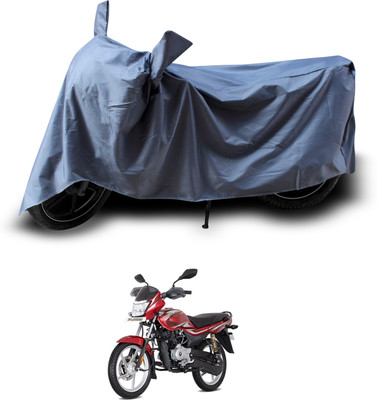 PAGORA Two Wheeler Cover for Bajaj(Platina 110 H-Gear, Grey)