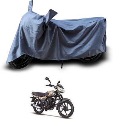 skyfall Waterproof Two Wheeler Cover for Bajaj(CT110, Grey)