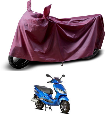 PAGORA Waterproof Two Wheeler Cover for Bajaj(Blade 125, Maroon)