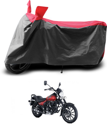 PAGORA Two Wheeler Cover for Bajaj(Avenger 160 Street, Grey, Red)