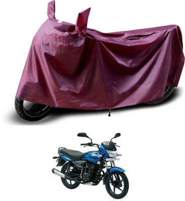 PAGORA Waterproof Two Wheeler Cover for Bajaj(Platina 100 DTS-i, Maroon)