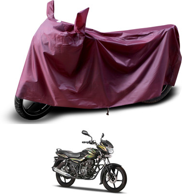PAGORA Two Wheeler Cover for Bajaj(Discover 100 DTS-i, Maroon)