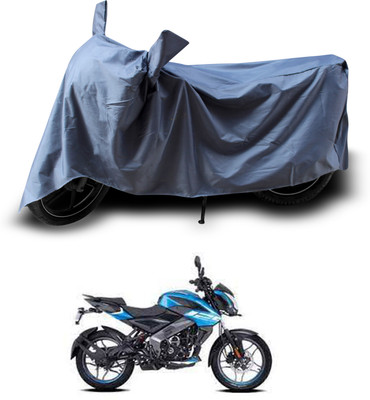 PAGORA Two Wheeler Cover for Bajaj(Pulsar NS 200, Grey)