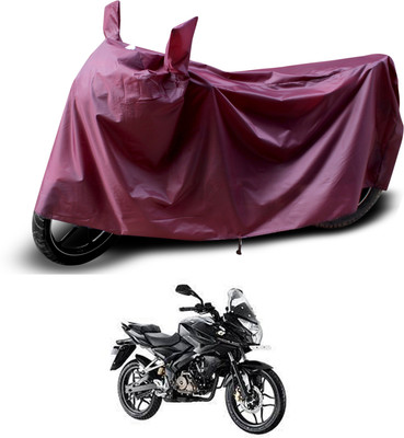 PAGORA Waterproof Two Wheeler Cover for Bajaj(Pulsar AS 150, Maroon)