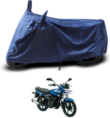 PAGORA Two Wheeler Cover for Bajaj(Platina 100 DTS-i, Blue)
