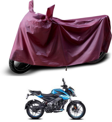 PAGORA Waterproof Two Wheeler Cover for Bajaj(Pulsar NS 200, Maroon)