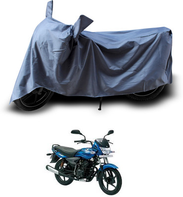 PAGORA Two Wheeler Cover for Bajaj(Platina 100 DTS-i, Grey)