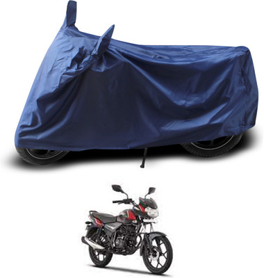 PAGORA Two Wheeler Cover for Bajaj(Discover 110, Blue)