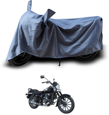 skyfall Waterproof Two Wheeler Cover for Bajaj(Avenger 180 Street, Grey)