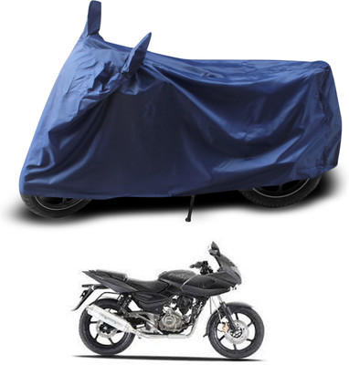 PAGORA Two Wheeler Cover for Bajaj(Pulsar 220 DTS-i, Blue)