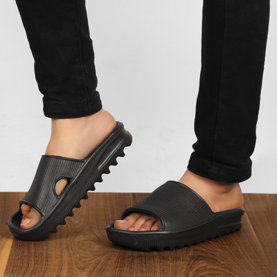 Ammar Collection Men Slides(Black , 8)