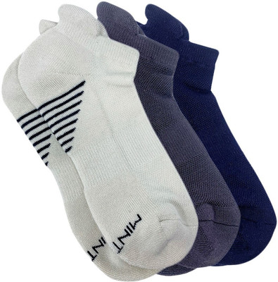 Mint and Oak Men Solid Ankle Length(Pack of 3)