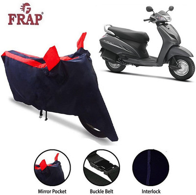 Frap Two Wheeler Cover for Honda(Activa 3G, Red, Blue)
