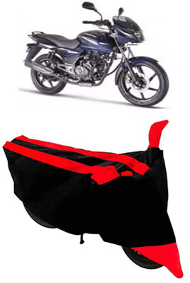 Britt Waterproof Two Wheeler Cover for Bajaj(Pulsar 125, Red, Black)