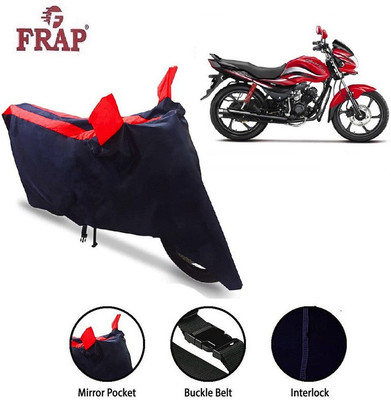 Frap Two Wheeler Cover for Hero(Passion Pro, Red, Blue)