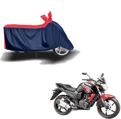 KEDIT Two Wheeler Cover for Yamaha(FZ-S, Red, Blue)