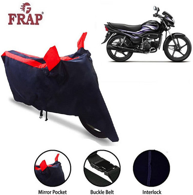Frap Two Wheeler Cover for Hero(Super Splendor, Red, Blue)