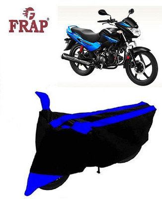 Frap Two Wheeler Cover for Hero(Glamour FI, Multicolor)