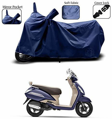 Rajiz Waterproof Two Wheeler Cover for TVS(Jupiter, Blue)