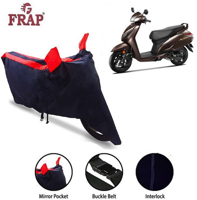 Frap Two Wheeler Cover for Honda(Activa 6G, Red, Blue)