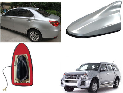 Shop Buy Shark Fin Roof top Signal Receiver AM/FM Antenna, Silver for Isuzu MU 7 Satellite Vehicle Antenna
