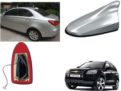Shop Buy Shark Fin Roof top Signal Receiver AM/FM Antenna, Silver for Chevrolet Captiva Shark Fin Roof top Signal Receiver AM/FM Antenna, Silver for Chevrolet Captiva Satellite Vehicle Antenna
