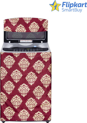 Flipkart SmartBuy Top Loading Washing Machine  Cover(Width: 58 cm, Maroon)