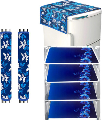 Flipkart SmartBuy Refrigerator  Cover(Width: 55 cm, Blue)