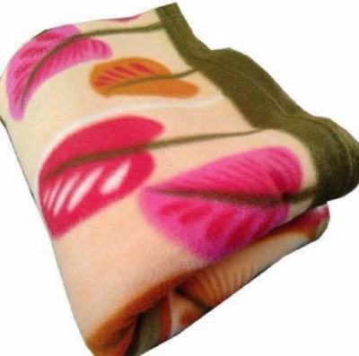ELOHIM Printed Single AC Blanket for  AC Room(Polyester, Multicolor)